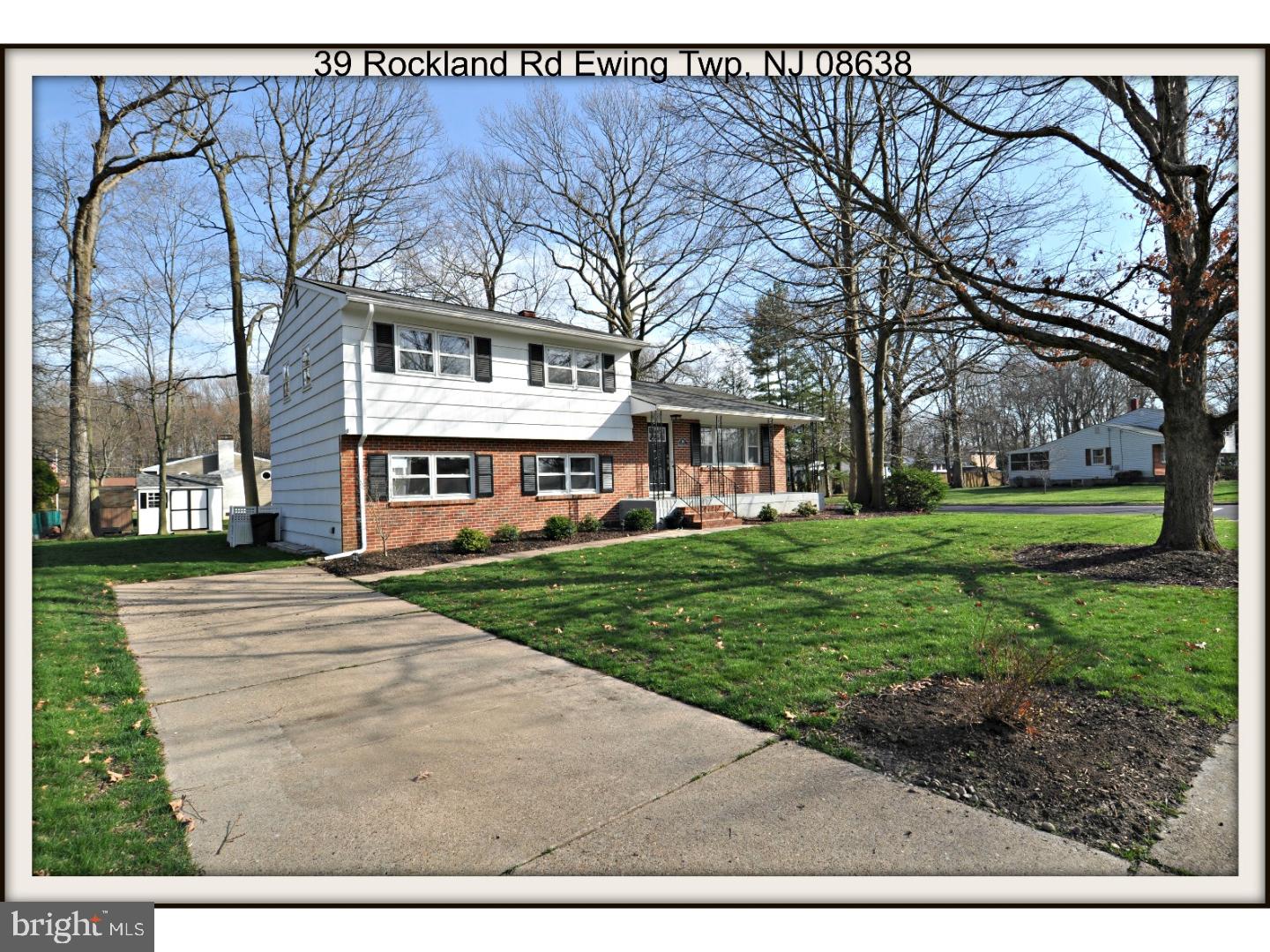 39 Rockland Road Ewing, NJ 08638 - Photo 1 of 25 Exterior Front