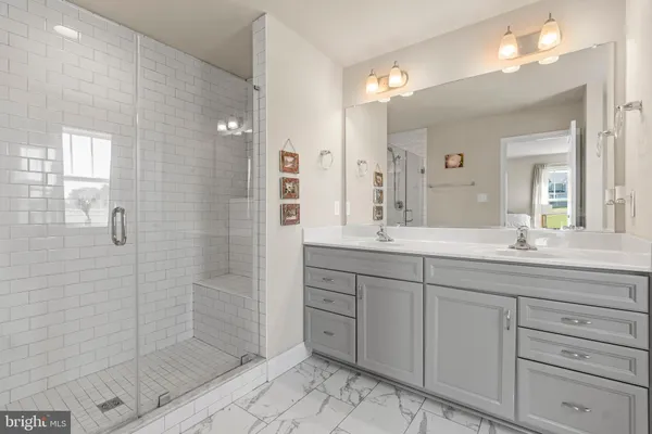 a view of a swimming pool with an ocean view