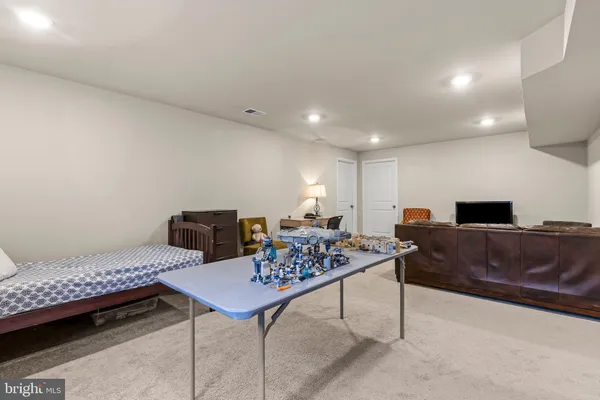 a view of a swimming pool with an ocean view