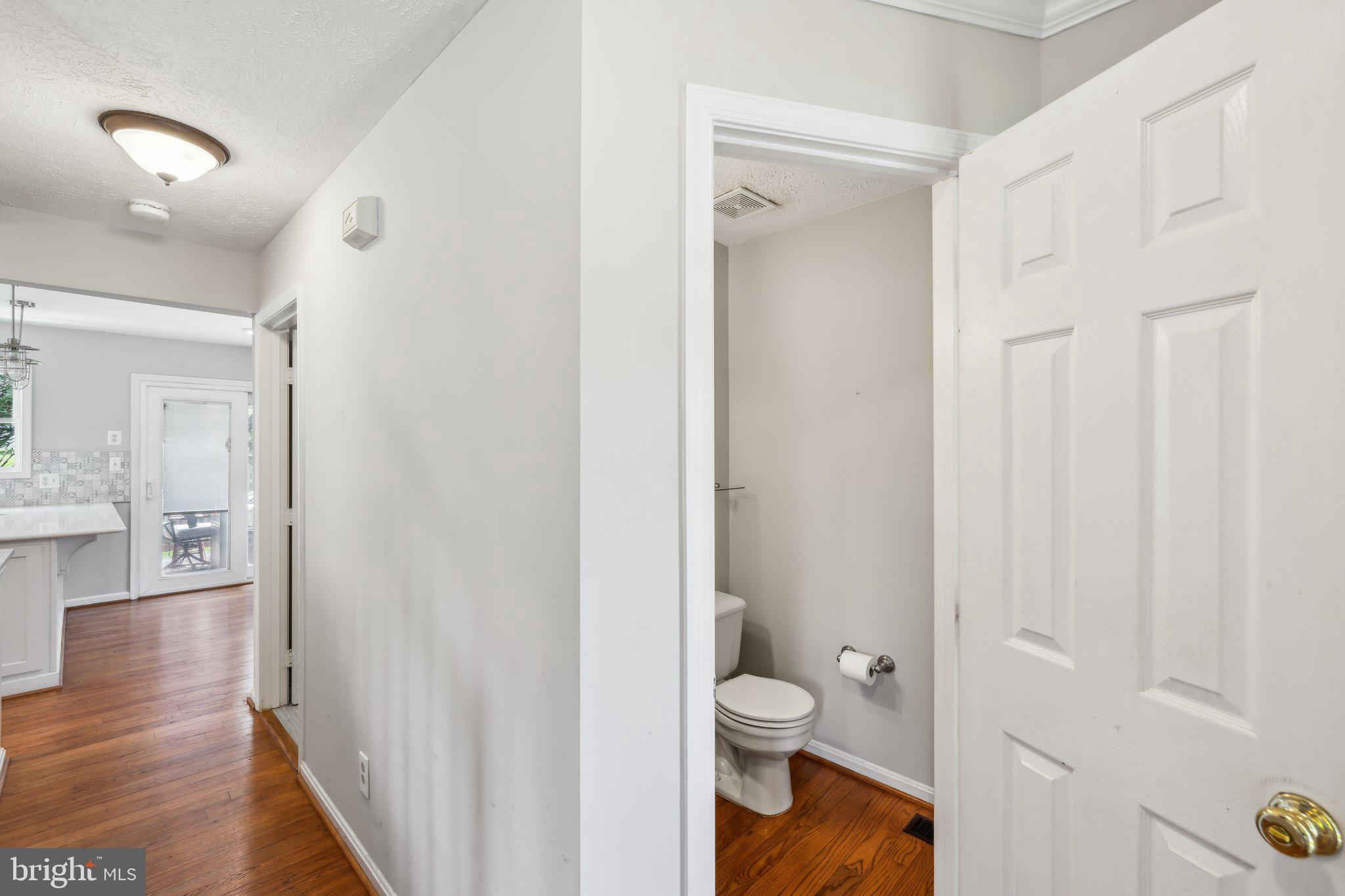 14 St Peters Court Stafford, VA 22556 - Photo 11 of 47 a bathroom view of a toilet and a mirror