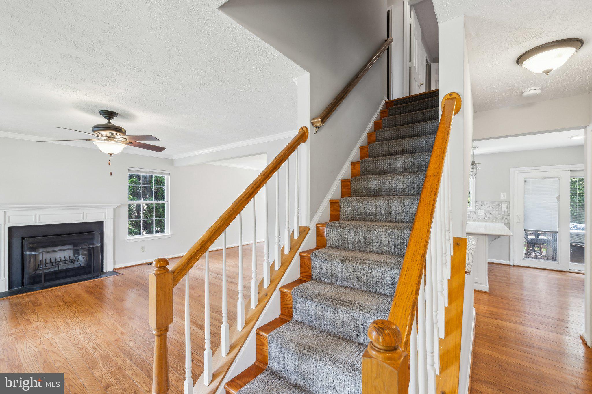 14 St Peters Court Stafford, VA 22556 - Photo 6 of 47 a view of entryway and hall with wooden floor