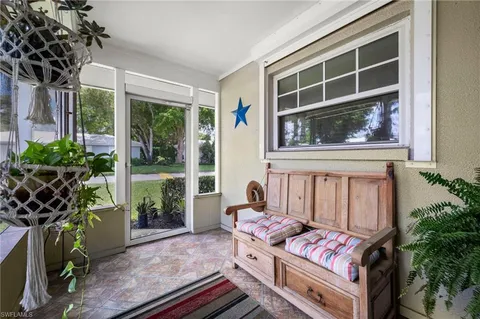 a outdoor living space with furniture and garden view