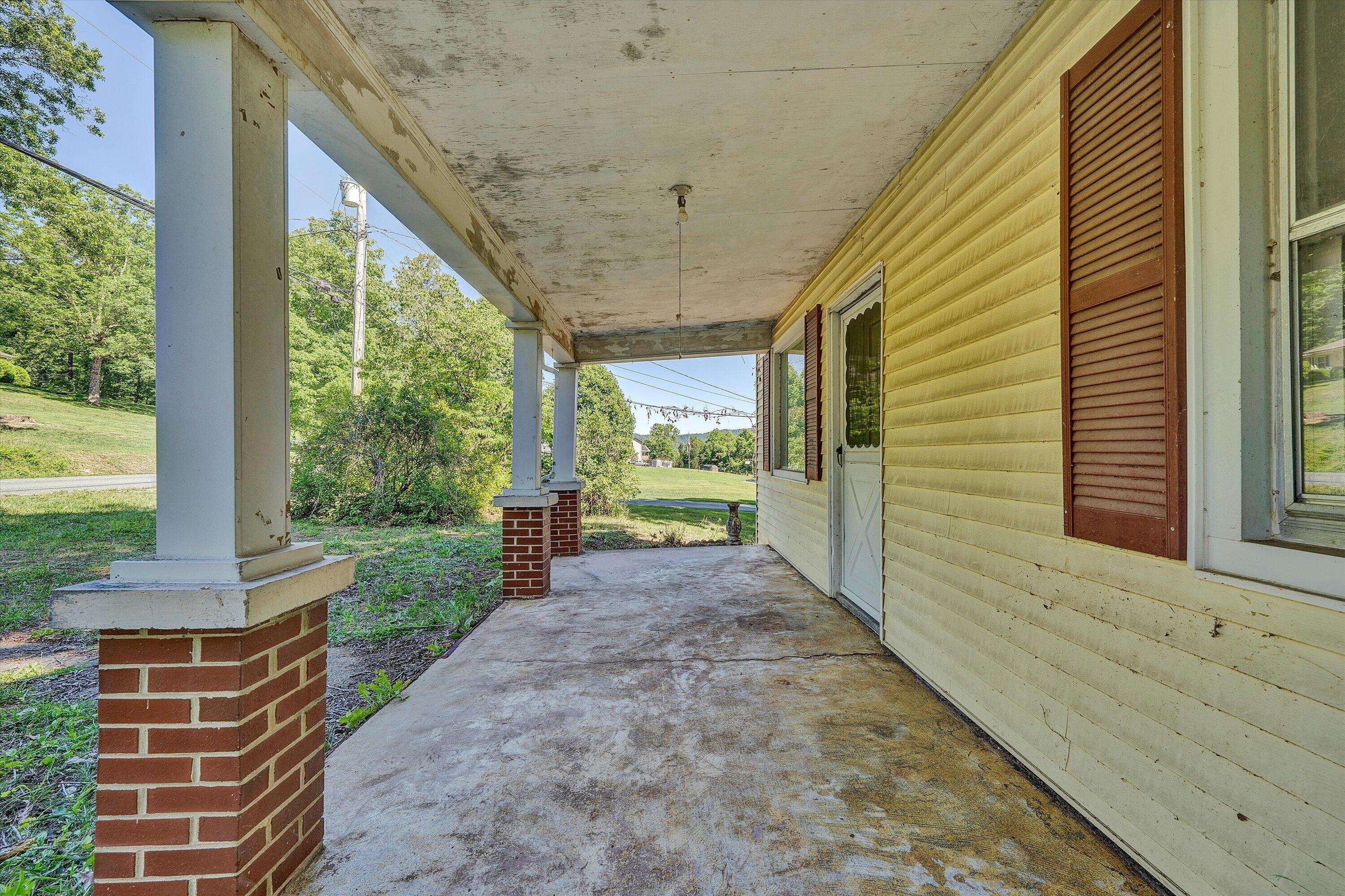 2241 Blue Ridge Springs Road Blue Ridge, VA 24064 - Photo 2 of 28 Covered front porch