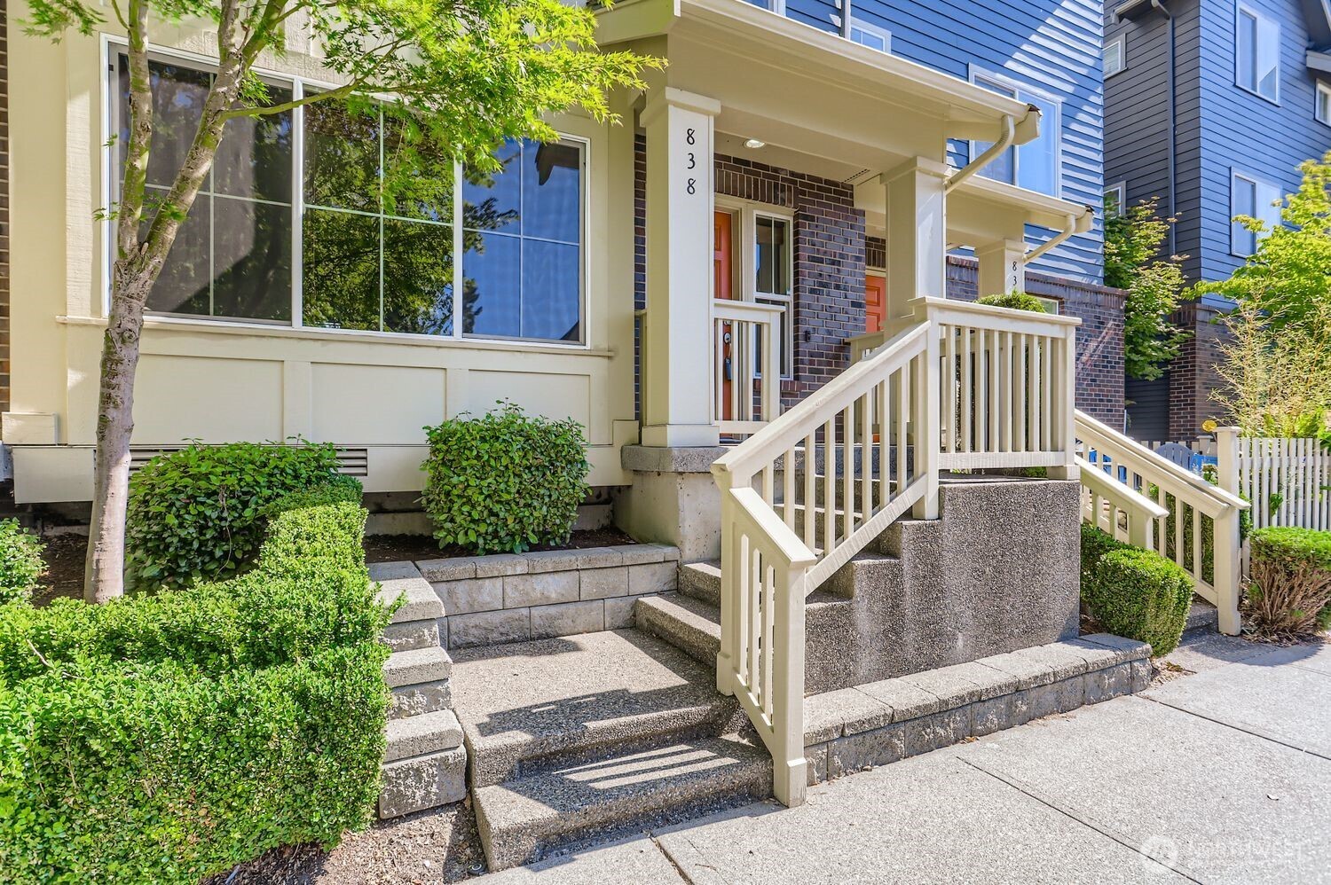 838 4th Avenue Northeast Issaquah, WA 98029 - Photo 3 of 26 front view of a house with a porch