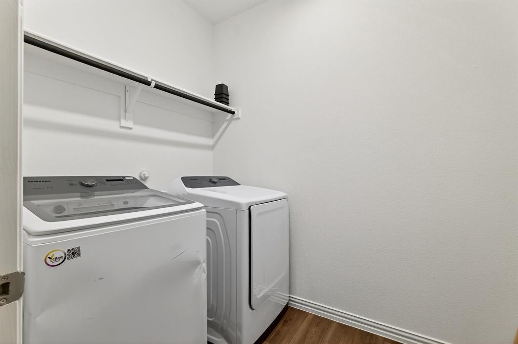 2325 Myrtle Way Melissa, TX 75454 - Photo 11 of 22 a utility room with dryer and washer