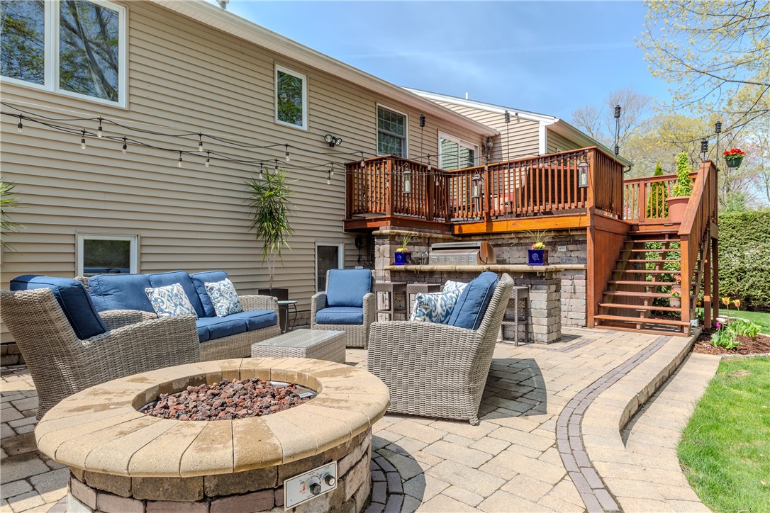 50 Thunder Trail Cranston, RI 02921 - Photo 40 of 49 Fire pit and seating area