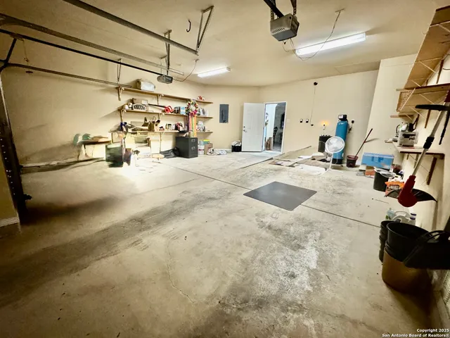 a room with storage and utility