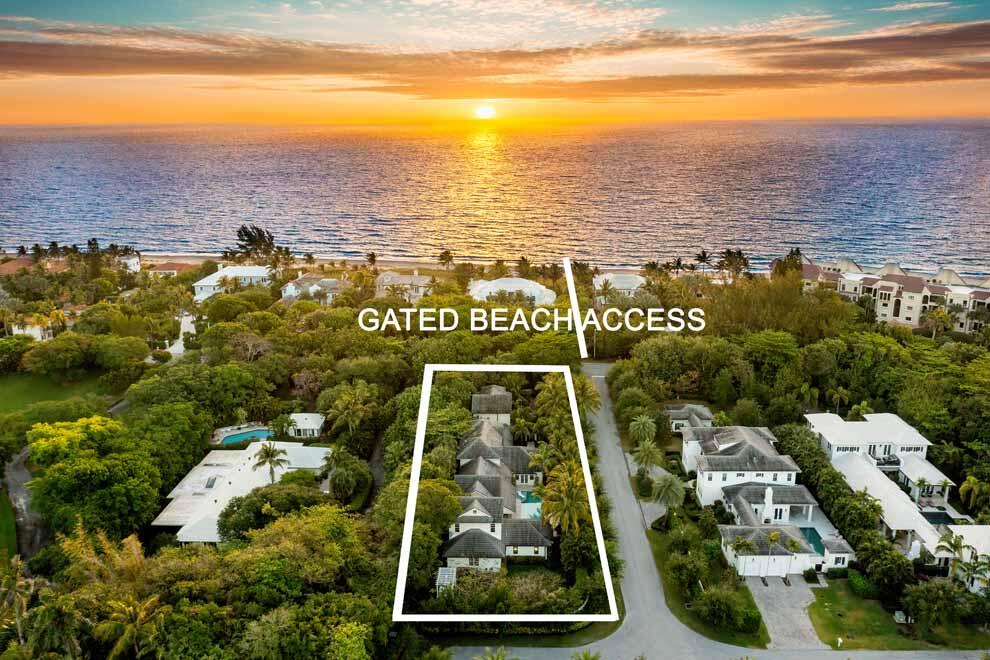 1230 North Ocean Boulevard Gulf Stream, FL 33483 - Photo 3 of 53 a view of city and ocean