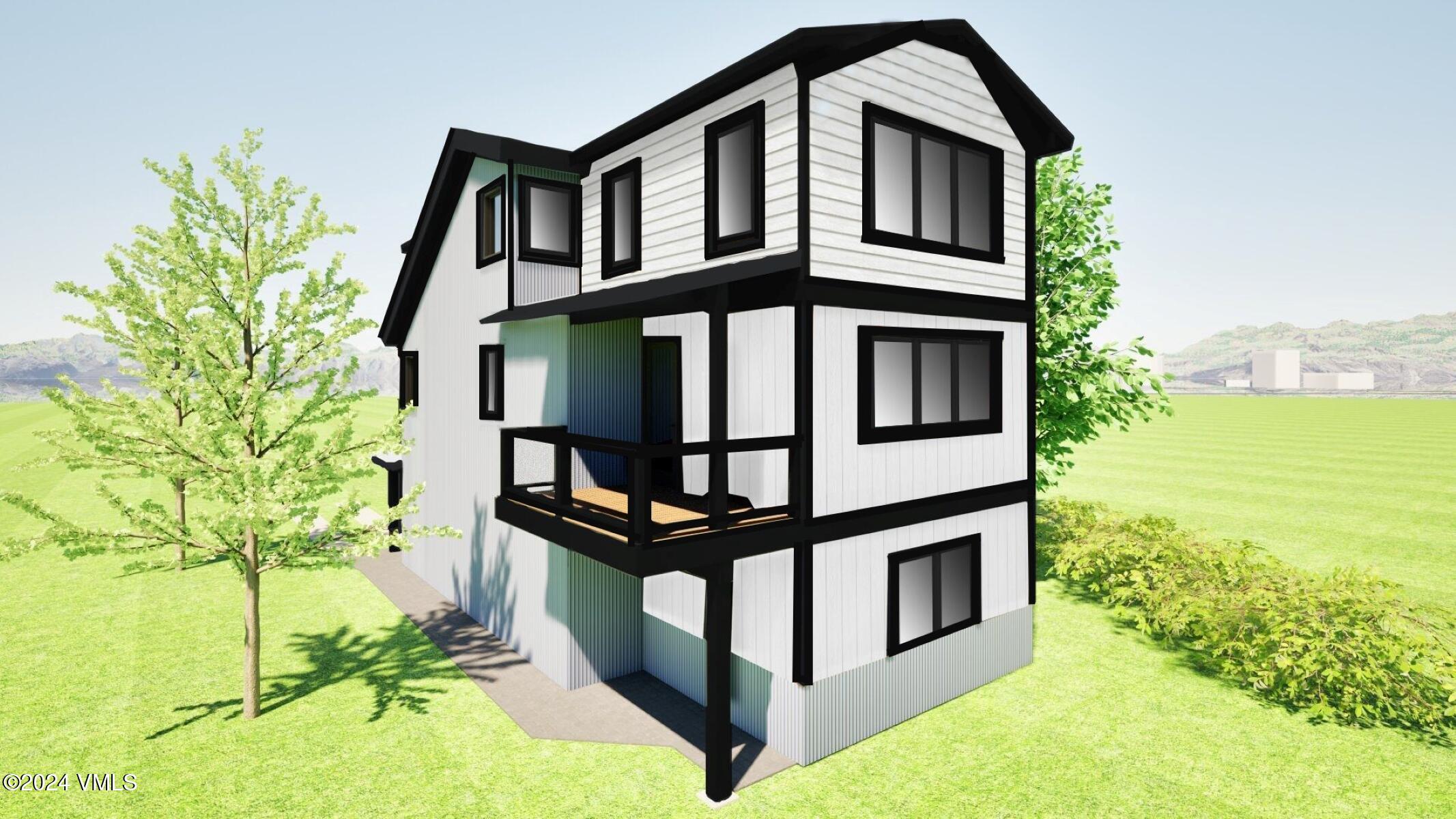 10 Abby Road Minturn, CO 81645 - Photo 2 of 6 a front view of a house with balcony