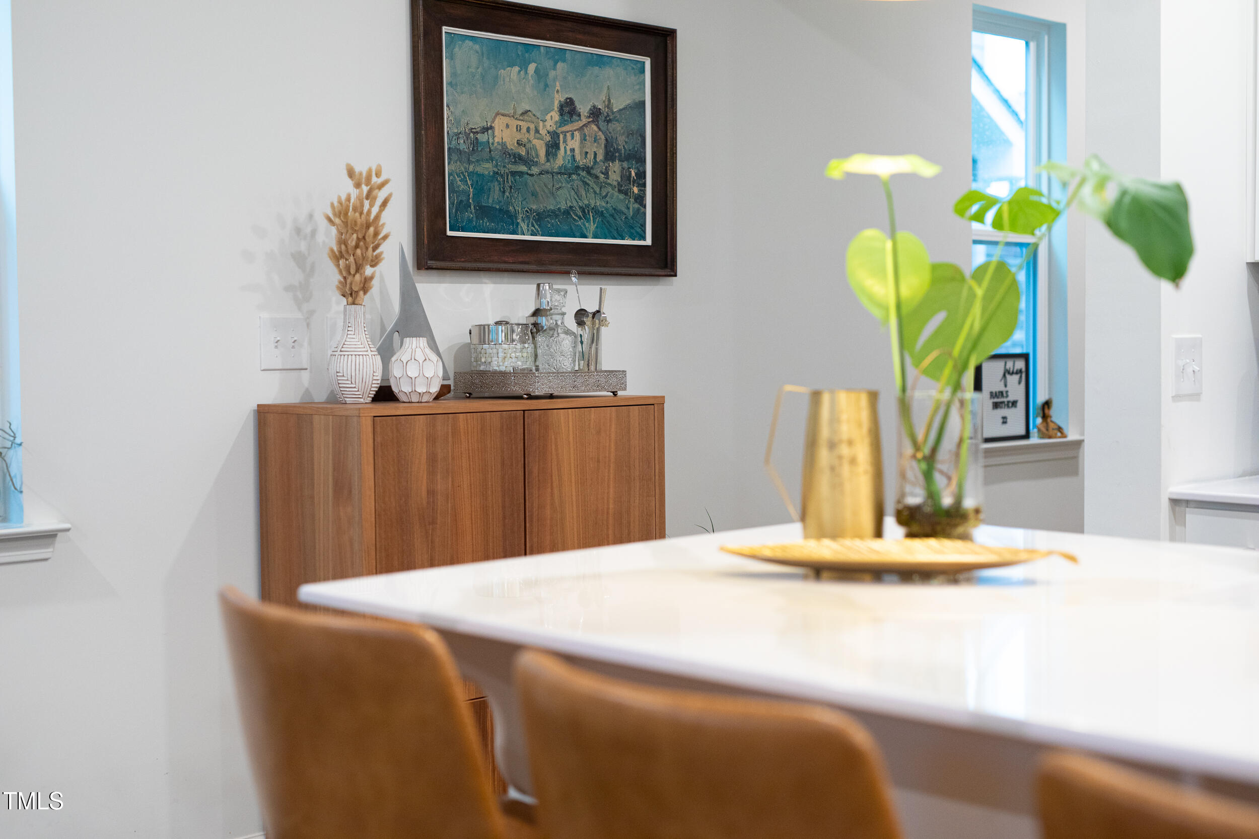 128 Rialto Street Chapel Hill, NC 27516 - Photo 16 of 44 a bedroom with a bed and painting on the wall
