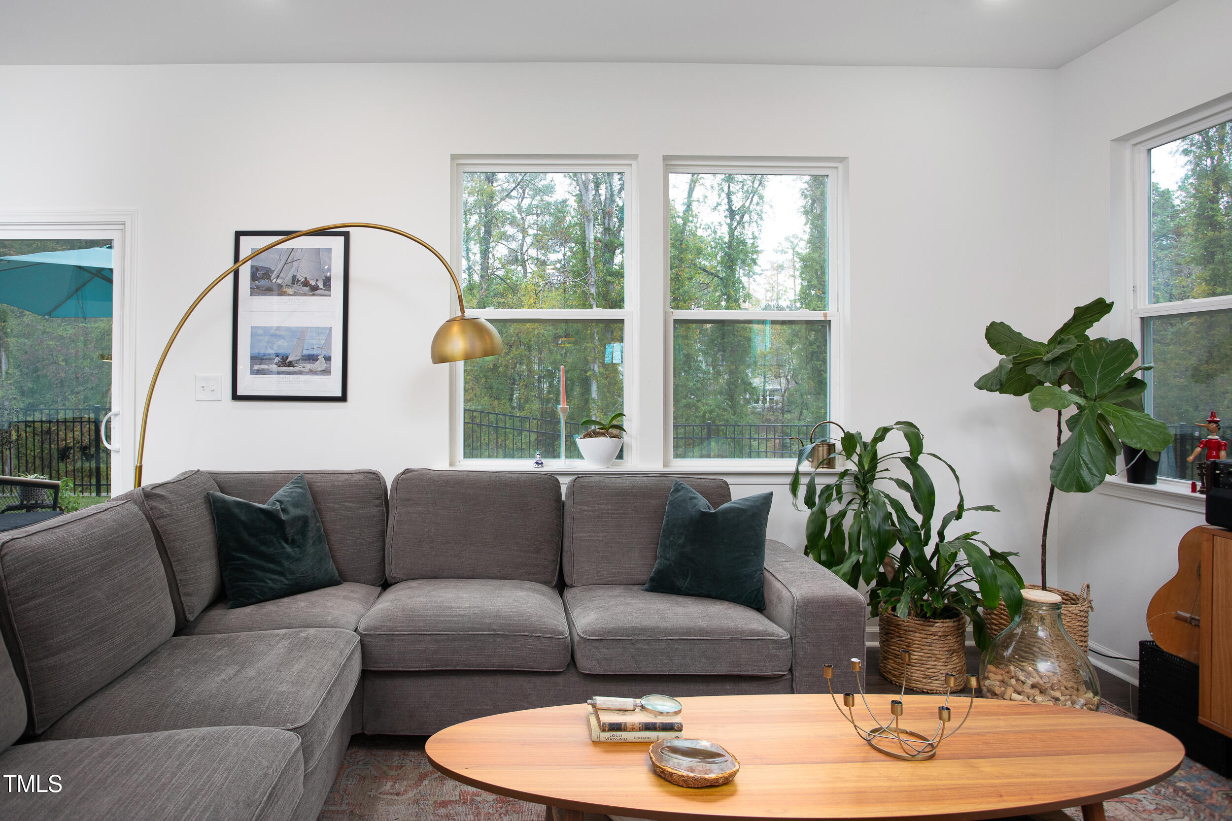 128 Rialto Street Chapel Hill, NC 27516 - Photo 21 of 44 a living room with furniture potted plant and a large window