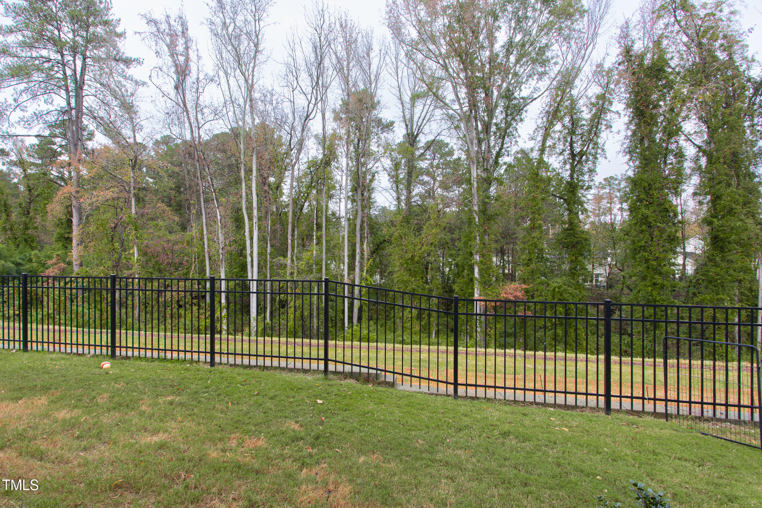 128 Rialto Street Chapel Hill, NC 27516 - Photo 42 of 44 a view of a park with a fence and trees