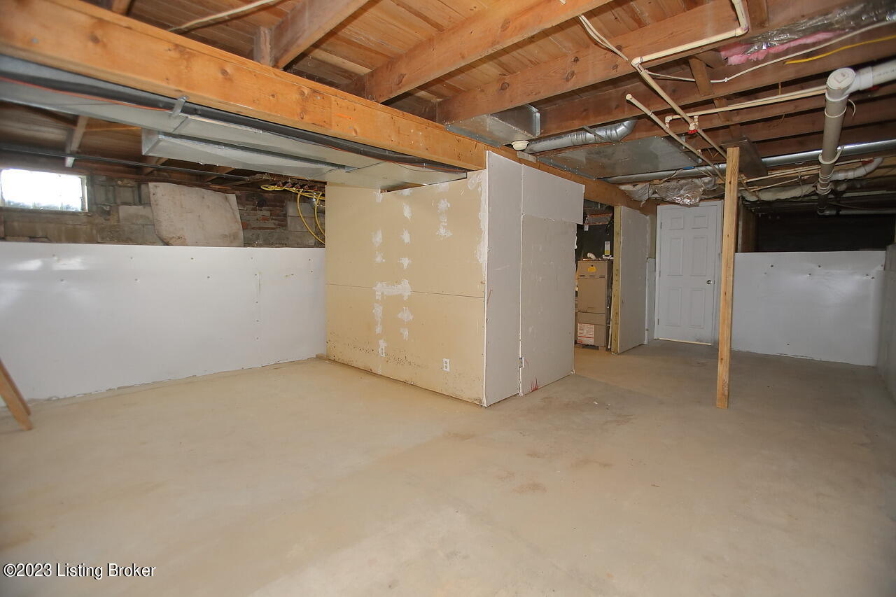 4122 Riedley Road Louisville, KY 40216 - Photo 35 of 41 Unfinished Basement