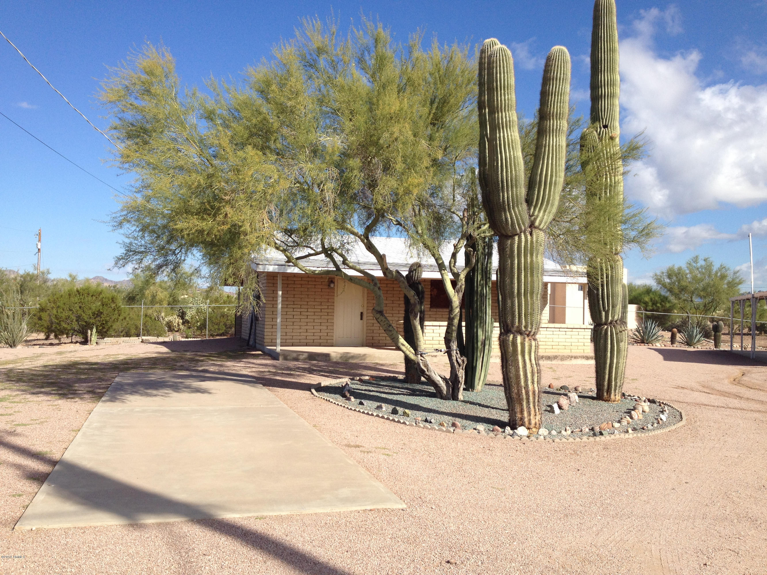 1356 South Cortez Road Apache Junction, AZ 85119 - Photo 4 of 35 garage and RV slab