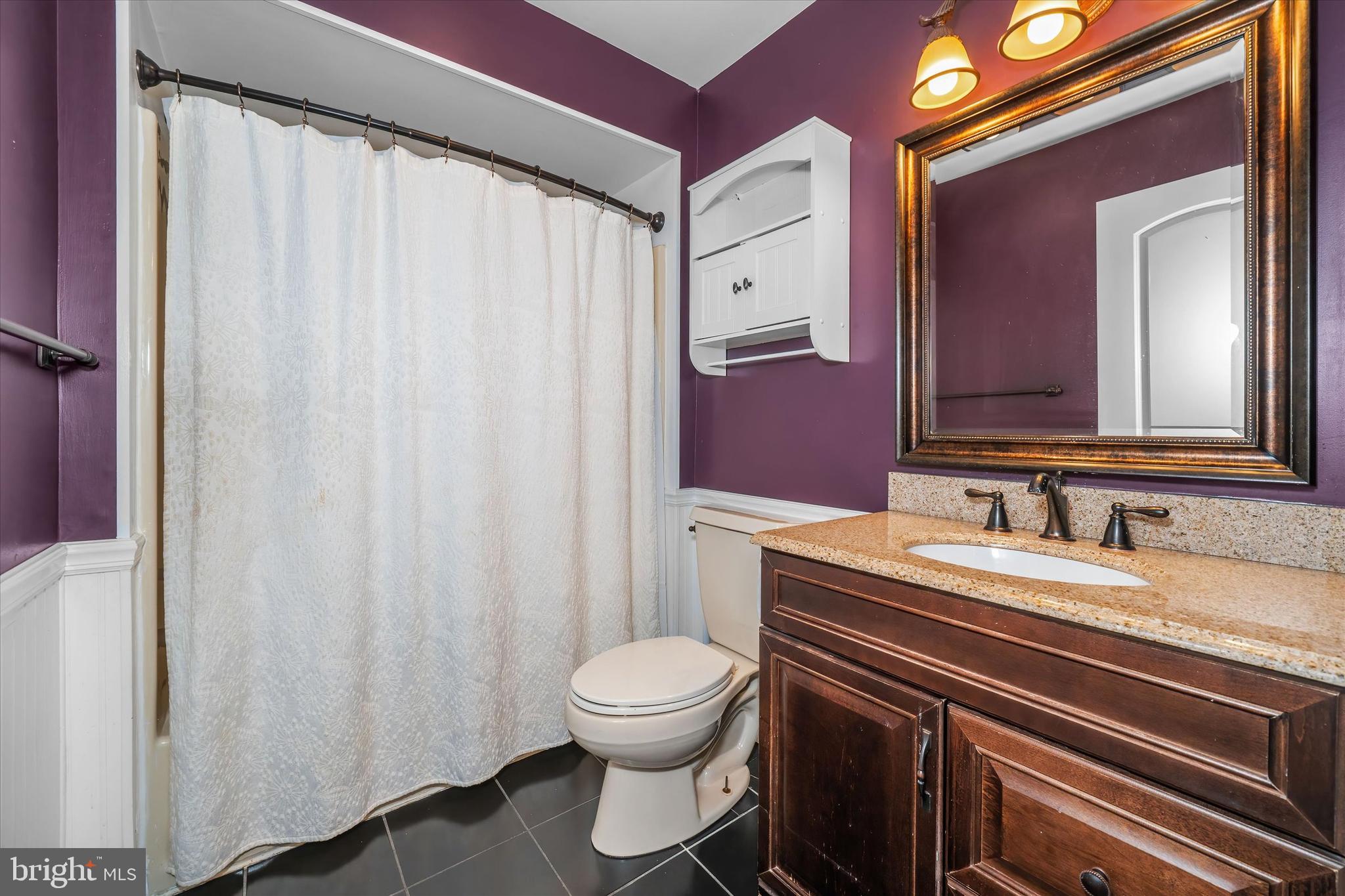31536 White Street Laurel, DE 19956 - Photo 27 of 62 a bathroom with a sink a toilet and a mirror
