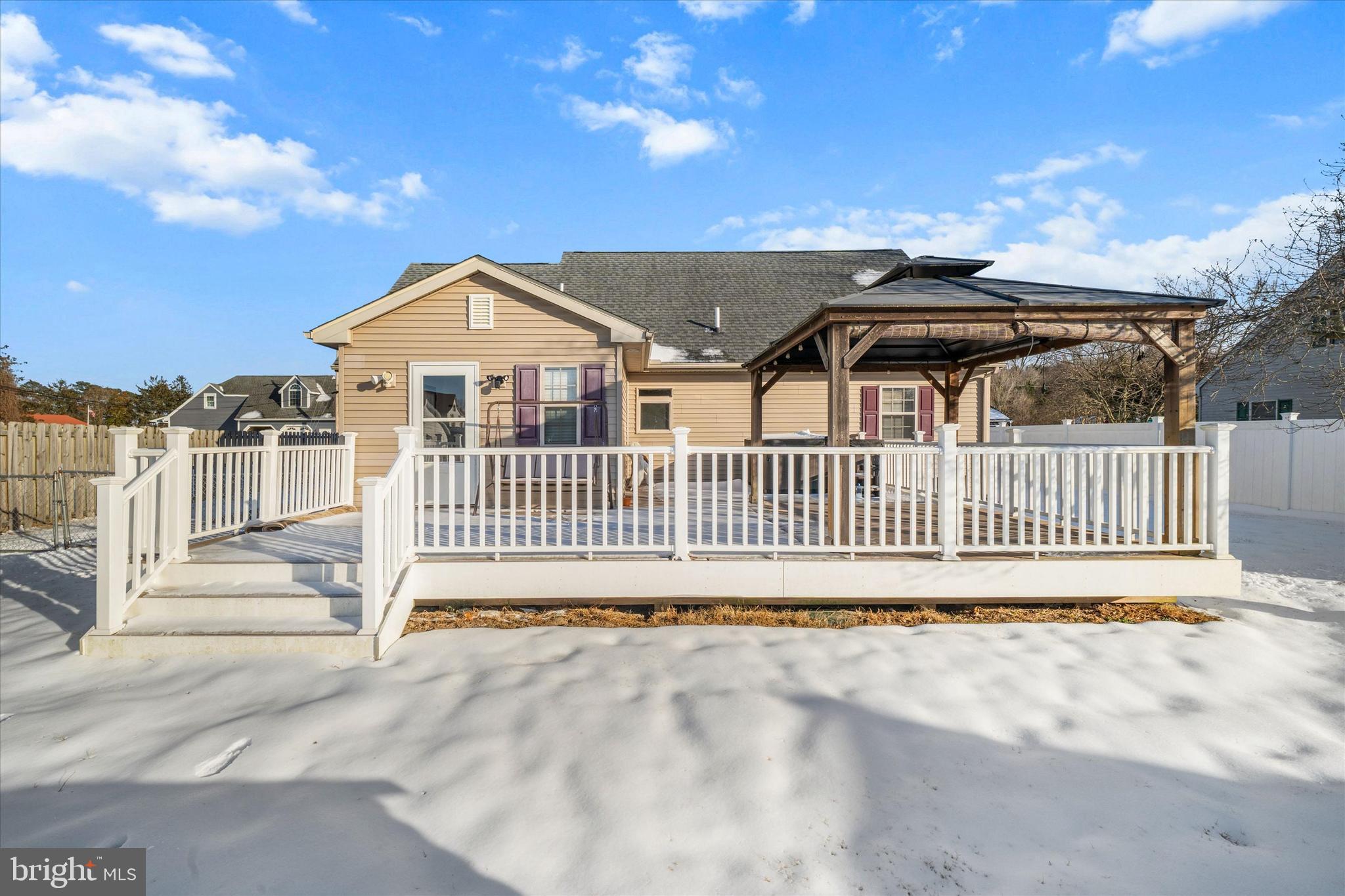 31536 White Street Laurel, DE 19956 - Photo 53 of 62 a view of a house with a deck