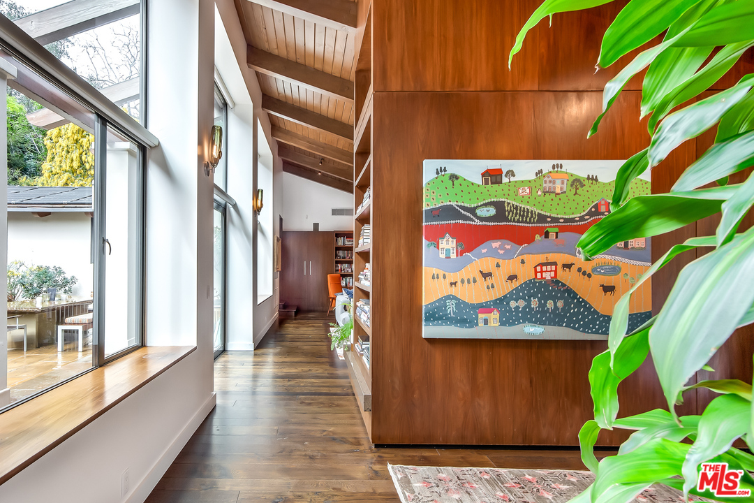 1787 Old Ranch Road Los Angeles, CA 90049 - Photo 16 of 54 a view of a door with an outdoor space