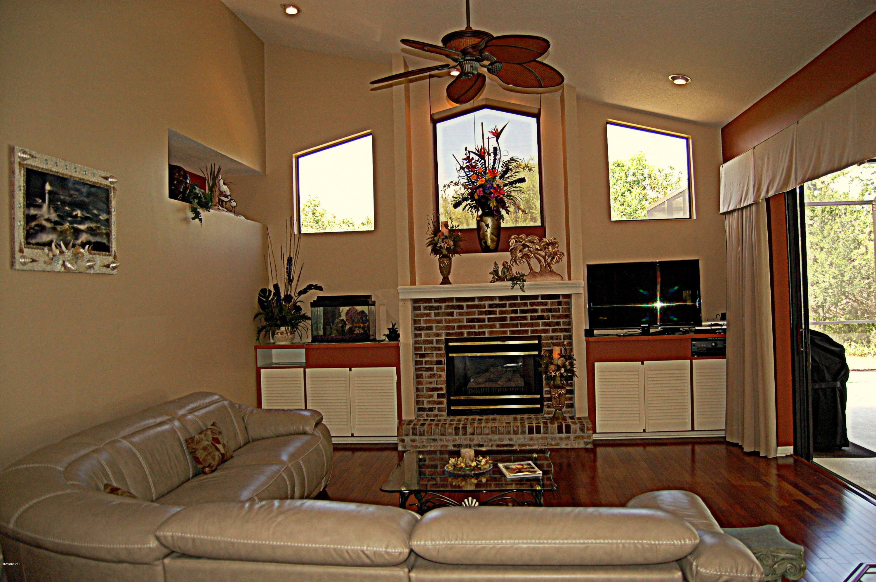 3880 Shady Run Road Melbourne, FL 32934 - Photo 3 of 41 Fam Rm w/Fireplace