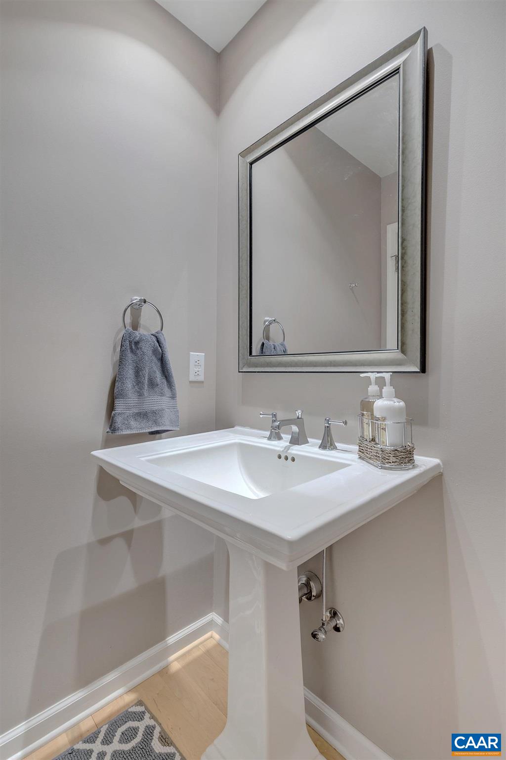 292 Blackthorn Lane Charlottesville, VA 22902 - Photo 35 of 64 a bathroom with a sink and a mirror