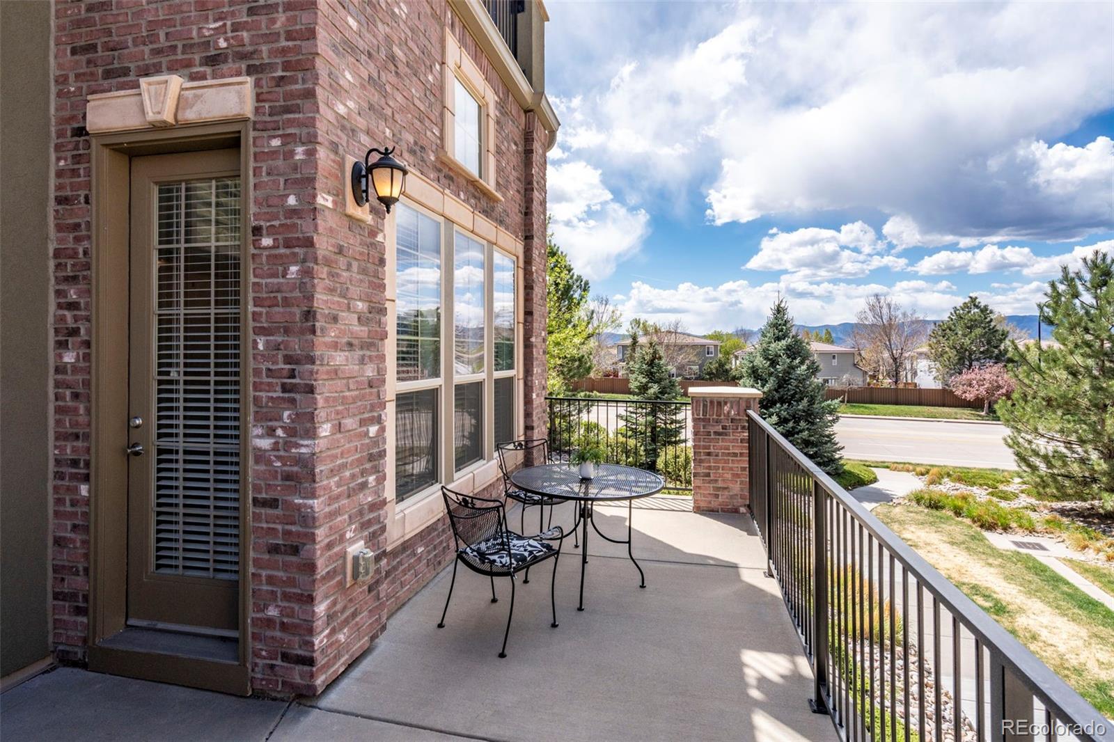 1124 Rockhurst Drive, Unit A Highlands Ranch, CO 80129 - Photo 37 of 45 a balcony view with a seating space