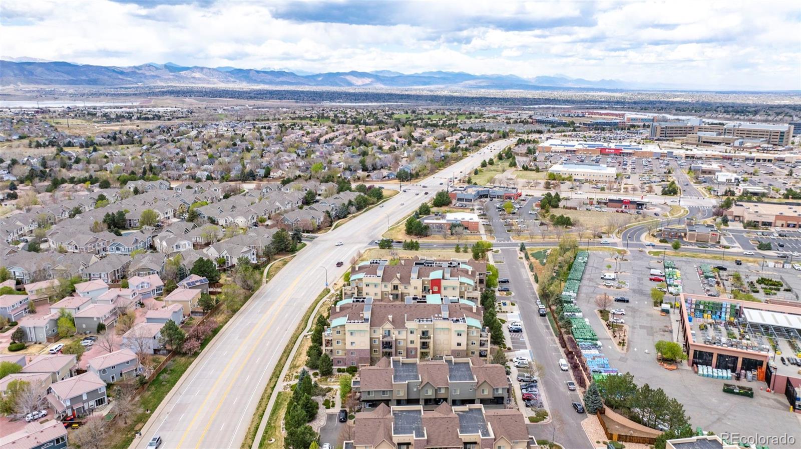 1124 Rockhurst Drive, Unit A Highlands Ranch, CO 80129 - Photo 44 of 45 a view of a city