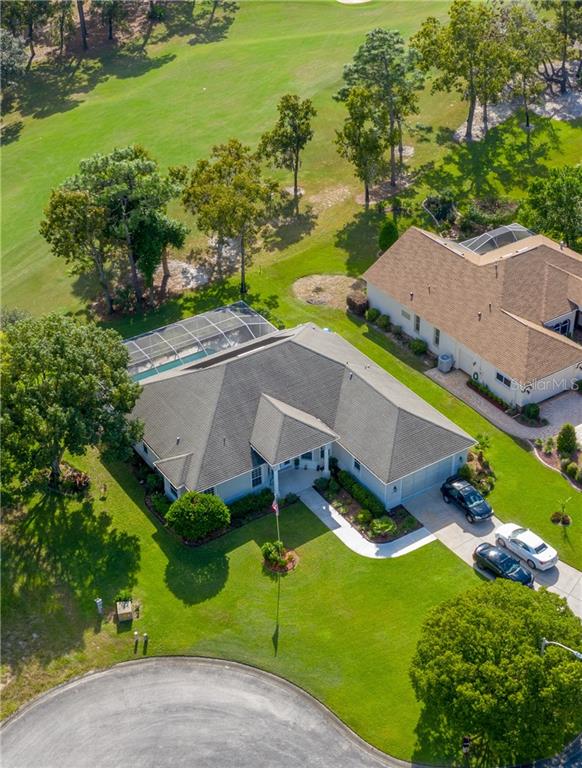 Aerial View of Your Home on 14th Fairway
