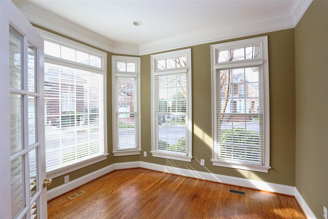 3109 Bentley Hill Road Raleigh, NC 27612 - Photo 3 of 25 This office is located right off the foyer and away from the activity of the rest of the house. It has french doors leading into the room and tons of windows, letting in lots of natural light. Study/Office