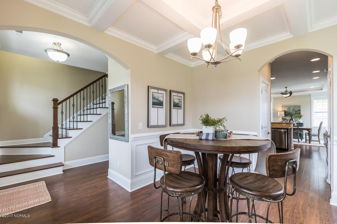 6022 Tarin Road Wilmington, NC 28409 - Photo 8 of 45 Oak staircase