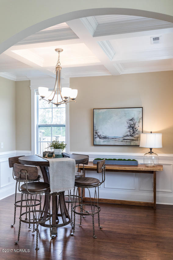 6022 Tarin Road Wilmington, NC 28409 - Photo 9 of 45 Judges paneling & coffered ceiling