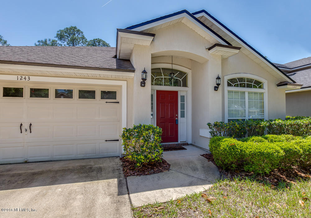 1243 Splendid Ravine Street St. Augustine, FL 32092 - Photo 3 of 28 1243 Splendid Ravine Front Door Entryway