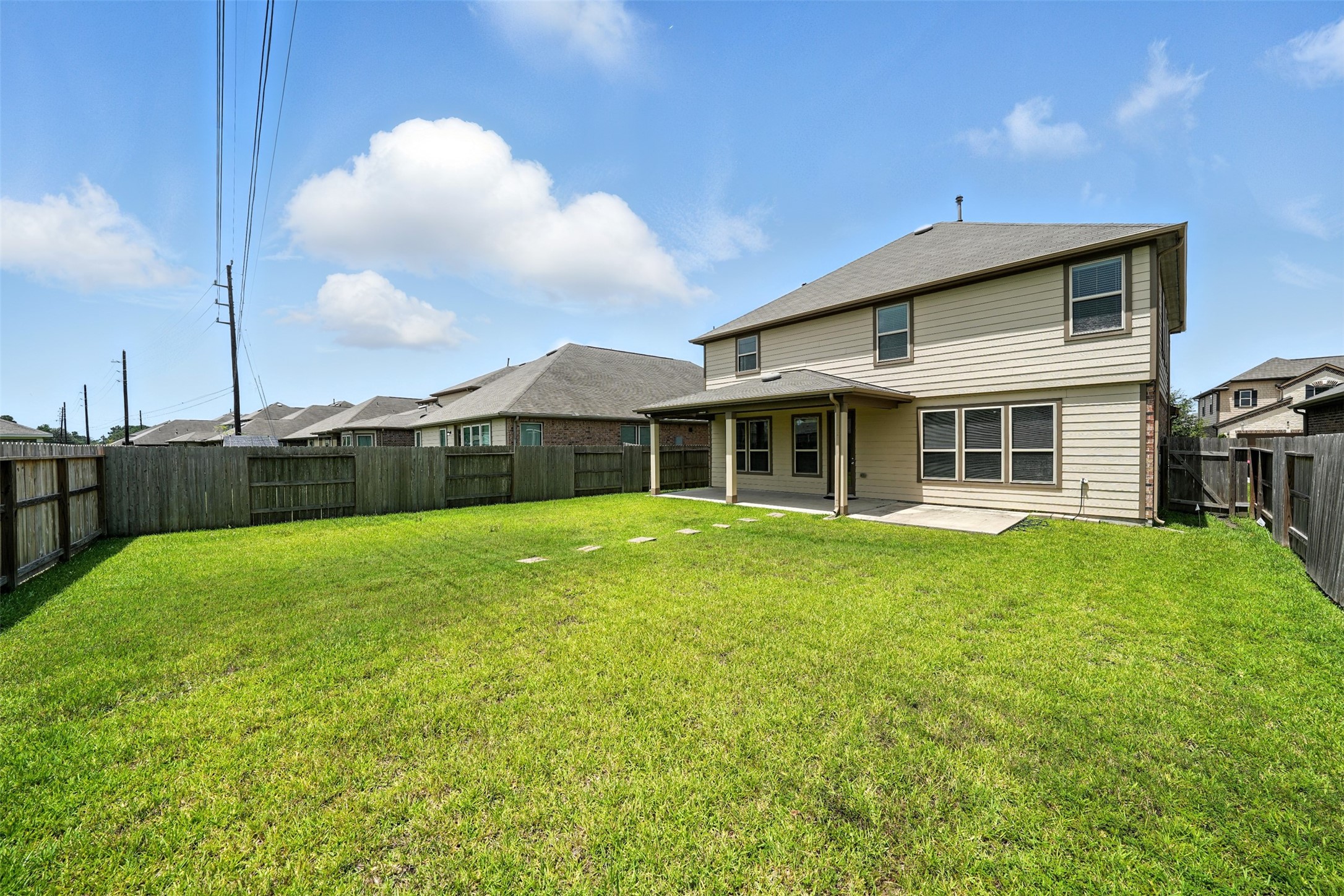 15410 Rosehill Summit Lane Houston, TX 77044 - Photo 30 of 30 a view of a house with a backyard