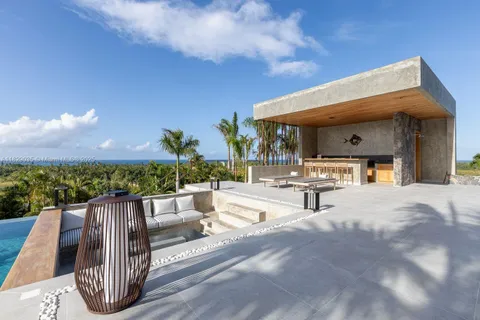 a view of living room and patio
