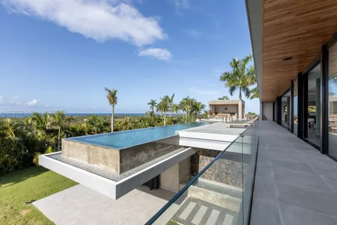 a view of a terrace with chairs