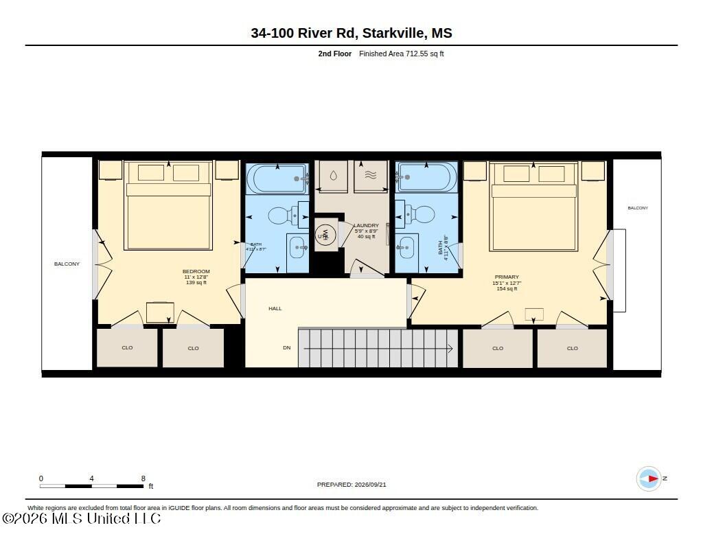 100 River Road, Unit 34 Starkville, MS 39759 - Photo 22 of 22 2ND FLOOR