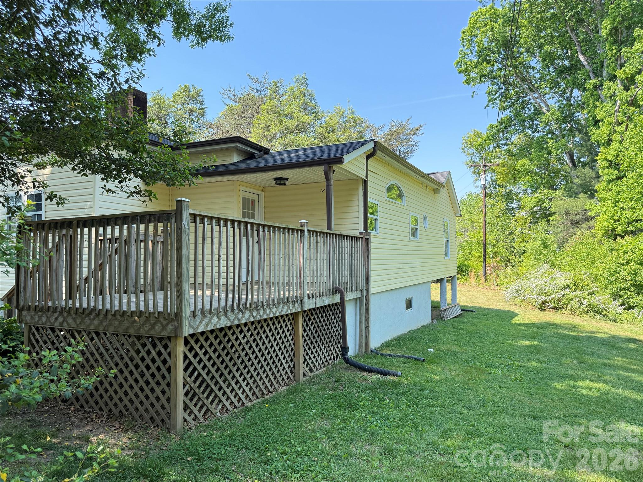 1442 Lee Pearson Road Granite Falls, NC 28630 - Photo 37 of 40 a view of a backyard
