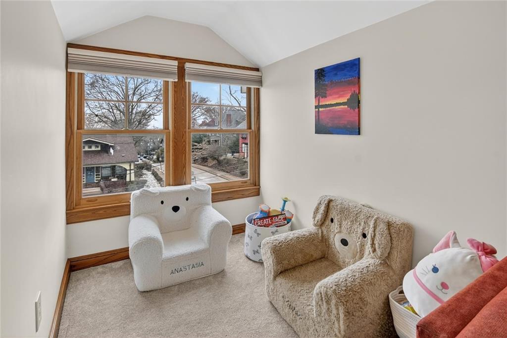 198 Dewey Street Pittsburgh, PA 15218 - Photo 38 of 45 a bedroom with furniture and a large window