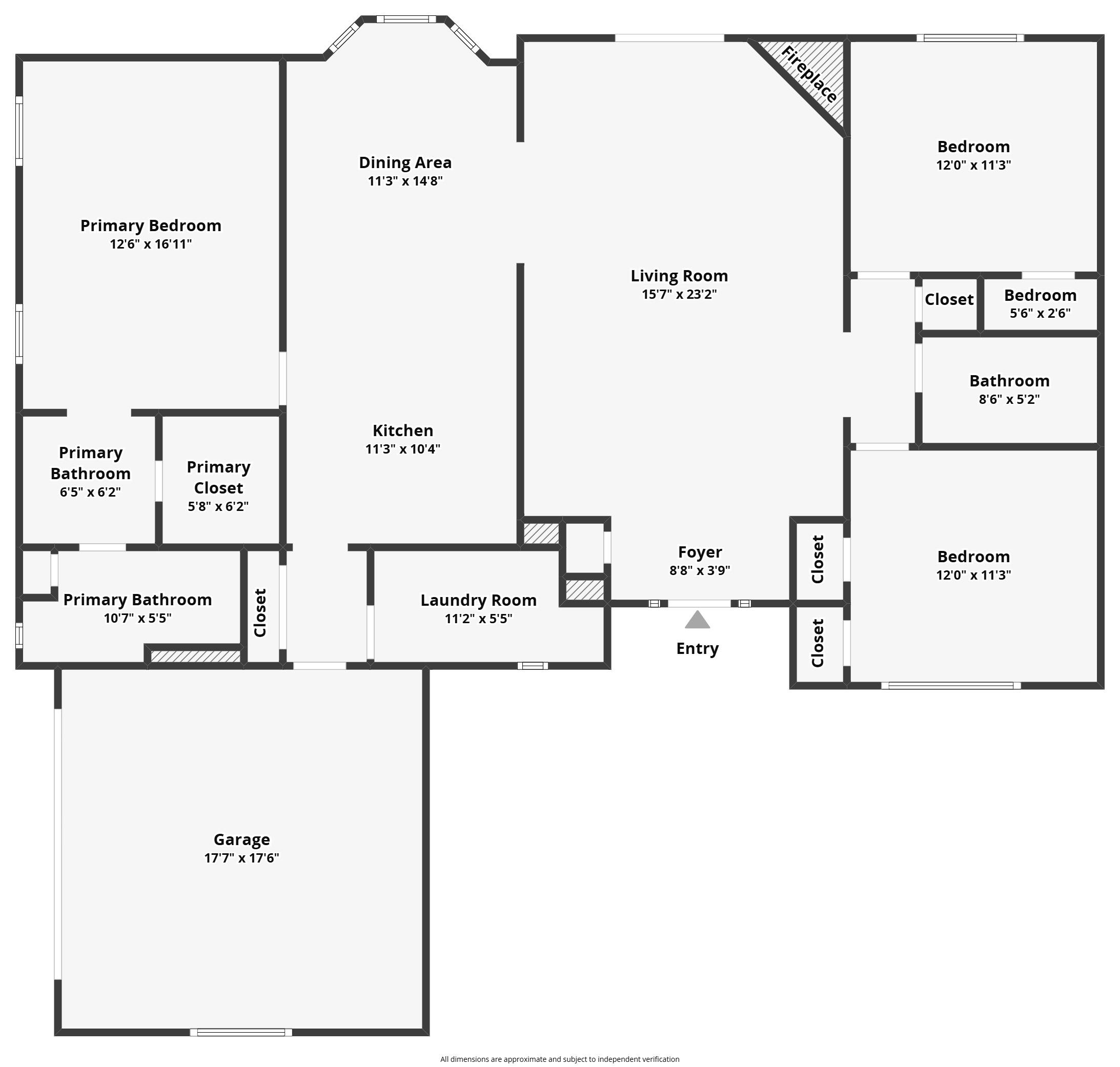 503 Meadow Lane Foley, AL 36535 - Photo 30 of 30 Floor Plan