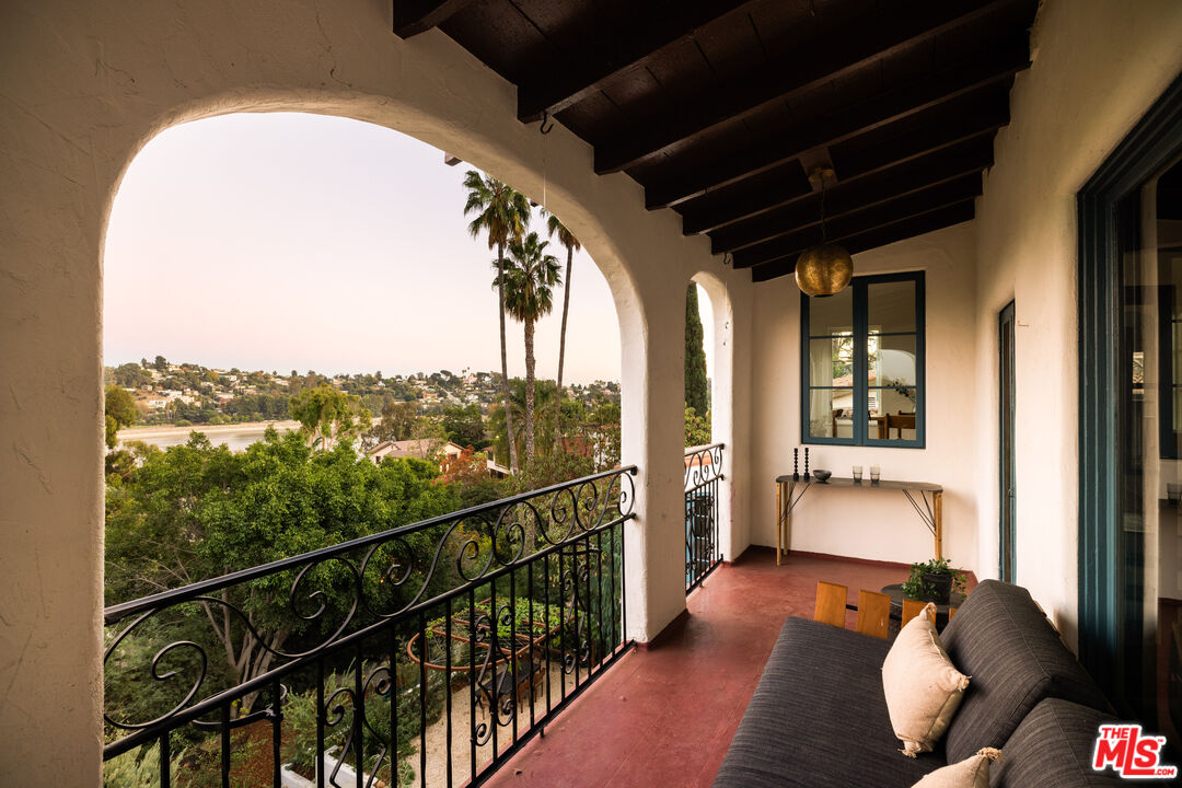 2226 Moreno Drive Los Angeles, CA 90039 - Photo 9 of 65 a view of a balcony with furniture