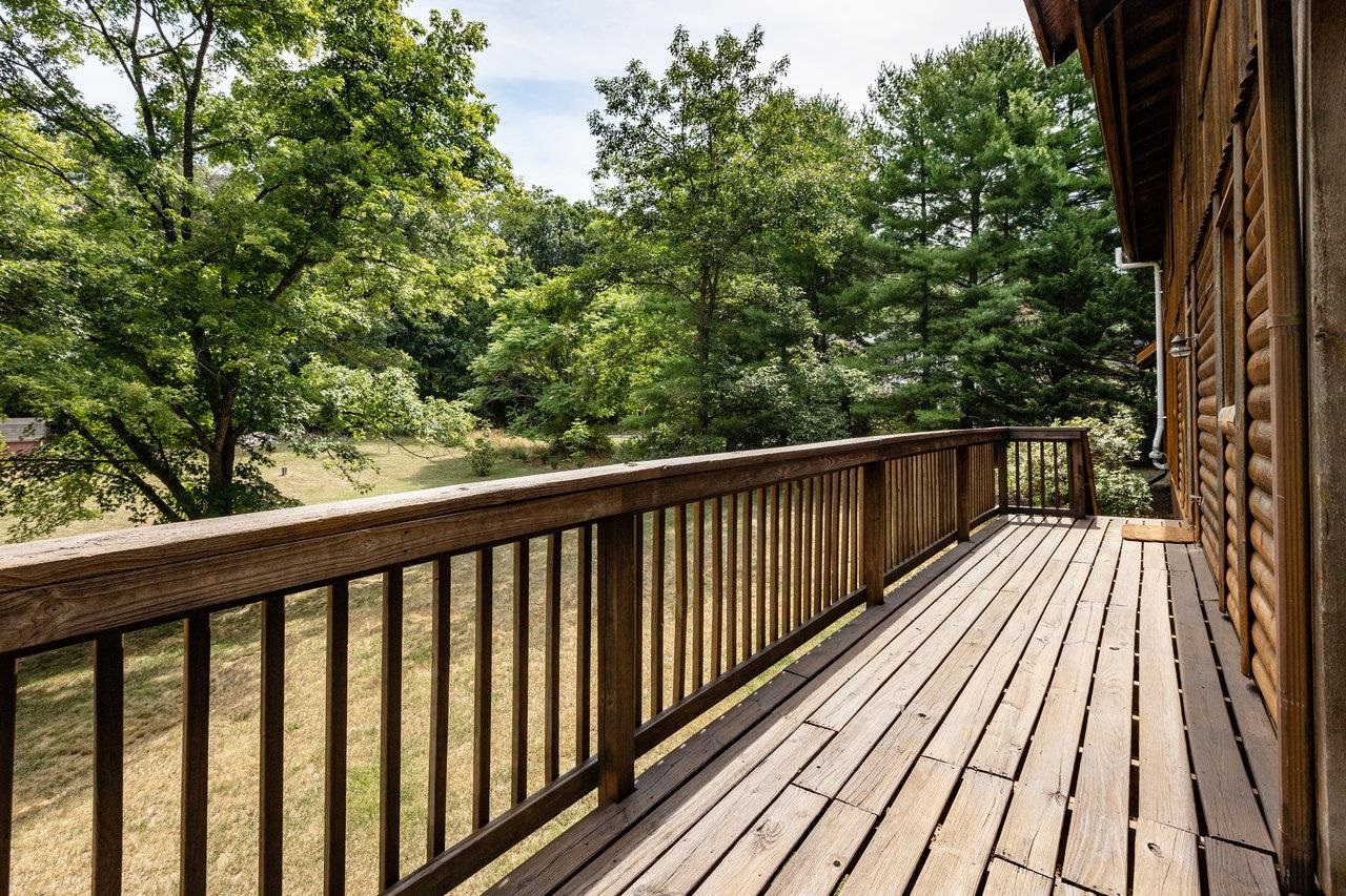 3193 Taylor Spring Lane Harrisonburg, VA 22801 - Photo 49 of 61 a view of balcony with wooden floor