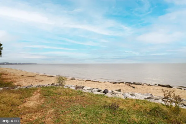 a view of beach and ocean