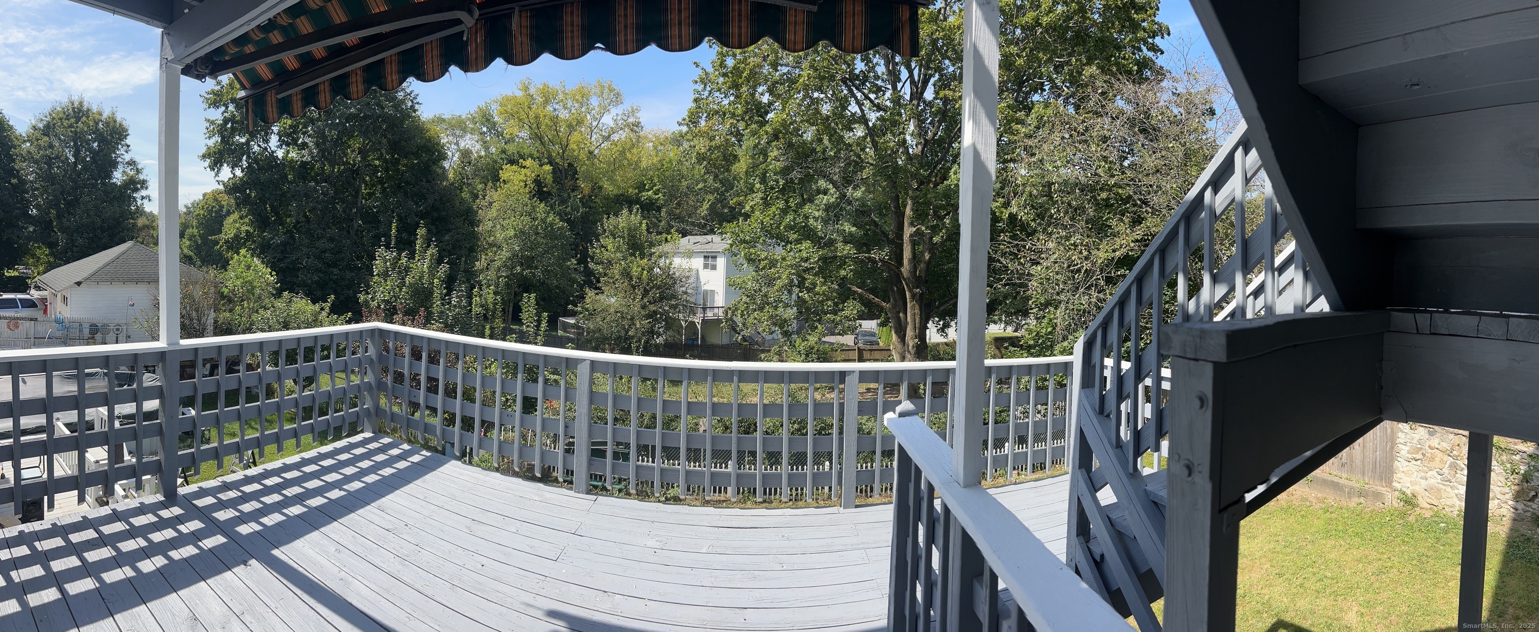 179 Westfield Avenue Ansonia, CT 06401 - Photo 6 of 12 a view of balcony with wooden floor and fence