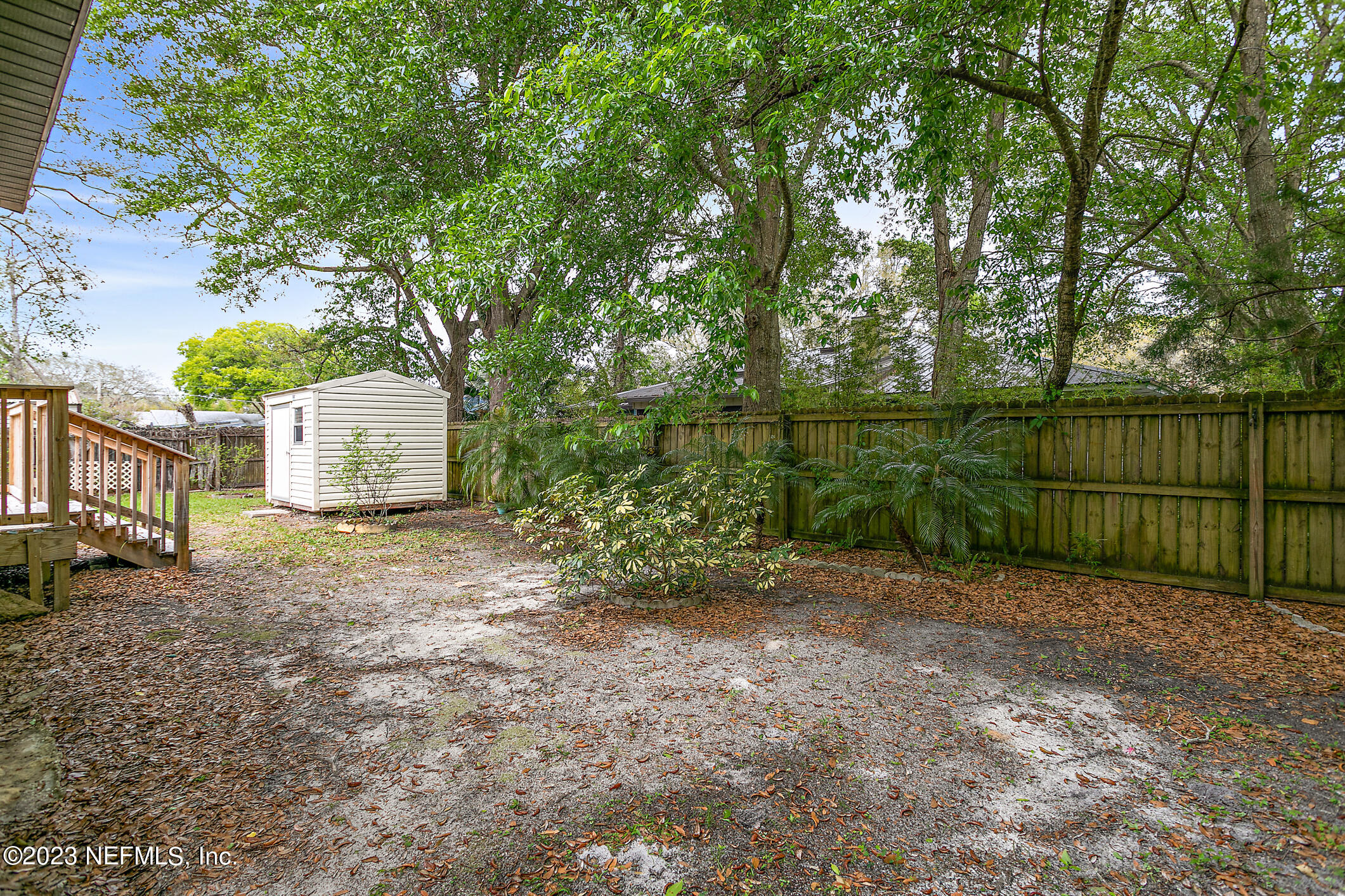 209 Jasmine Road St. Augustine, FL 32086 - Photo 33 of 35 a view of a backyard