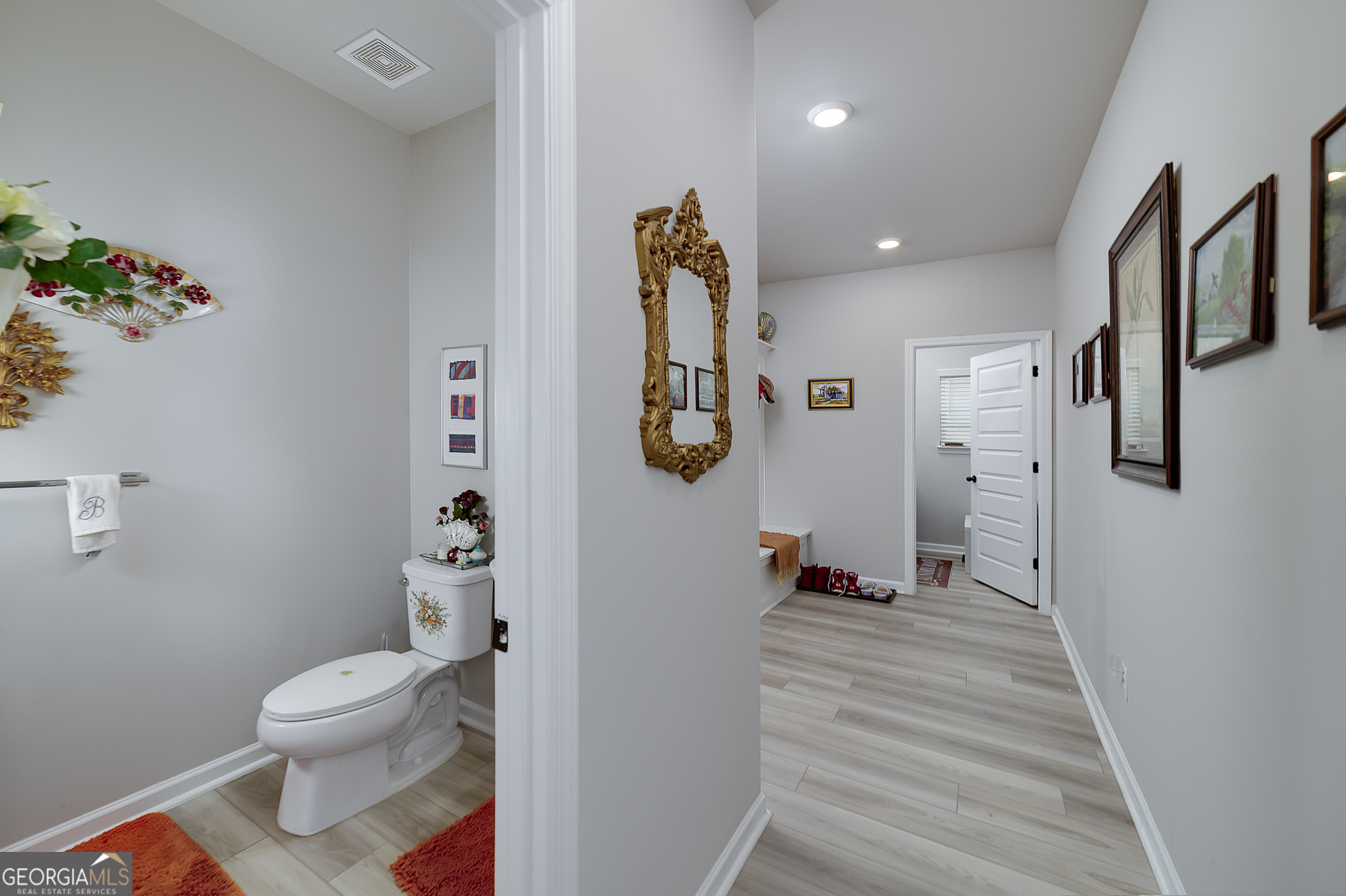 1517 Stinson Lane, Unit PHASE Locust Grove, GA 30248 - Photo 39 of 46 a bathroom with a toilet and a shower