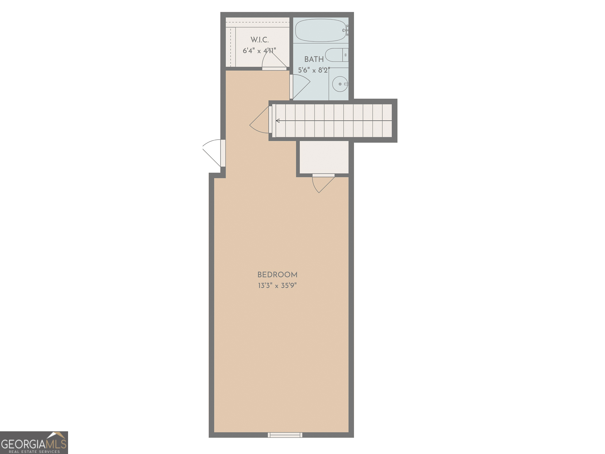 1517 Stinson Lane, Unit PHASE Locust Grove, GA 30248 - Photo 46 of 46 a picture of a bench in a bathroom