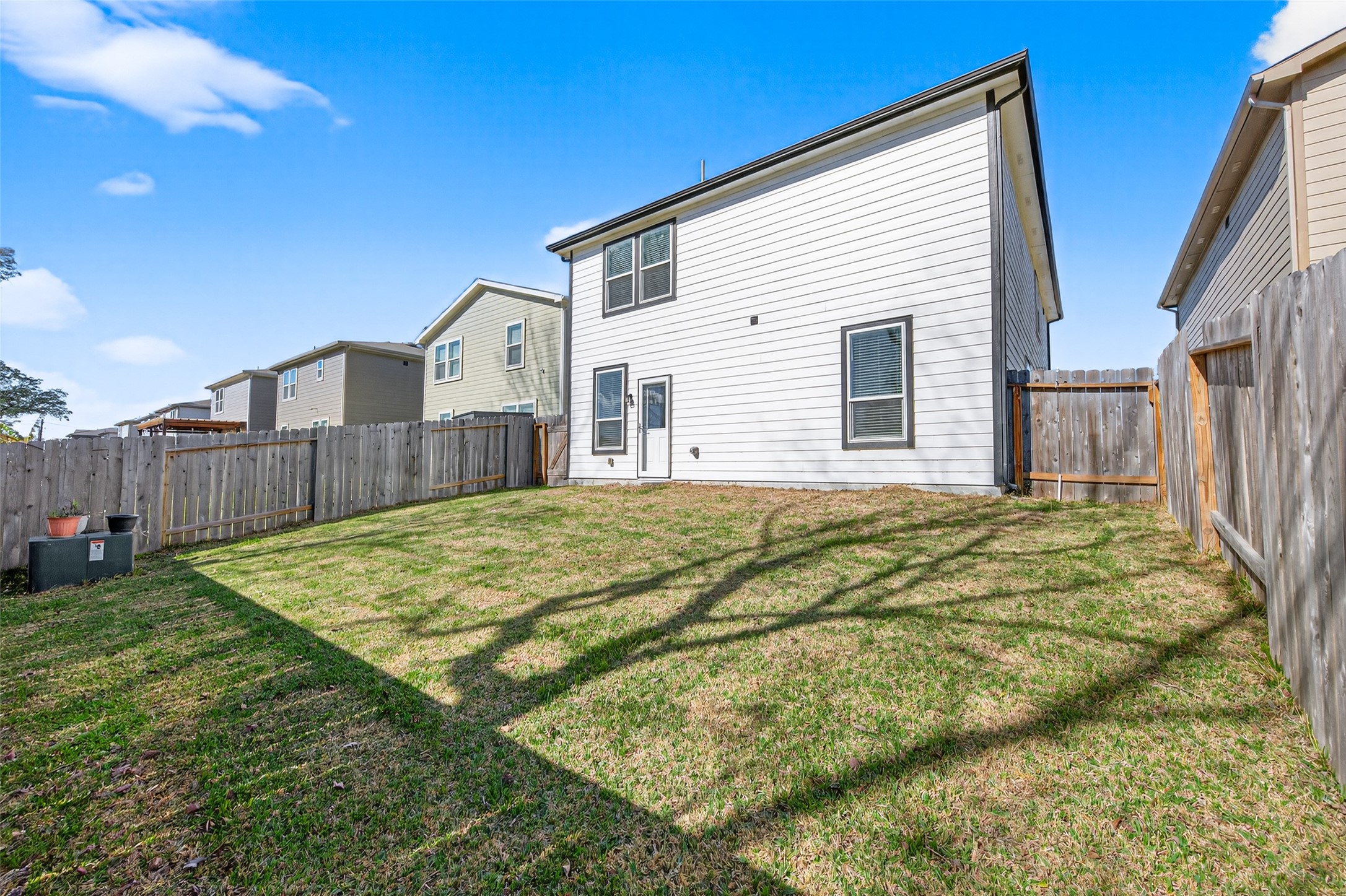 7326 Madison Cmns Lane Houston, TX 77075 - Photo 36 of 45 Backyard is perfect for summer parties and hosting friends and families.