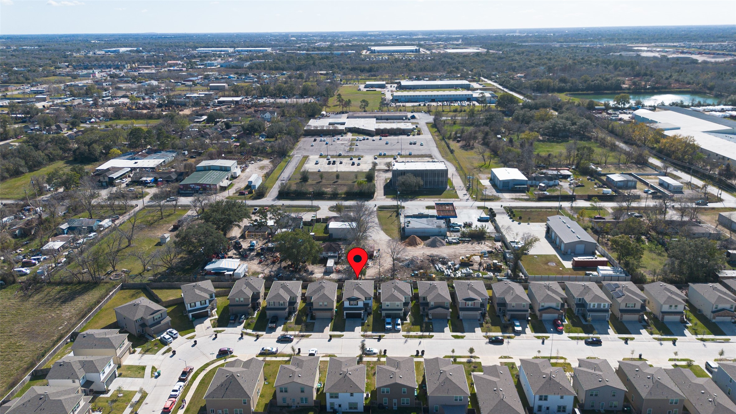 7326 Madison Cmns Lane Houston, TX 77075 - Photo 38 of 45 Ariel view of the neighborhood with new construction all around.