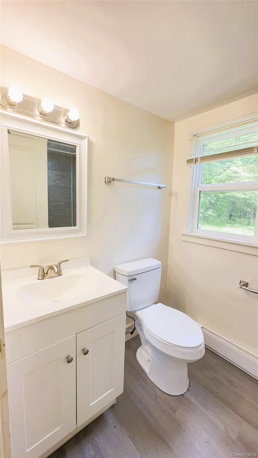 8 Marie Road, Unit 2 Highland, NY 12528 - Photo 8 of 15 a bathroom with a toilet a sink and mirror