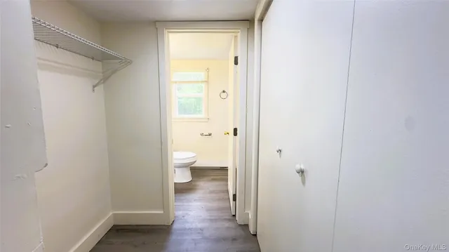 a bathroom with a toilet