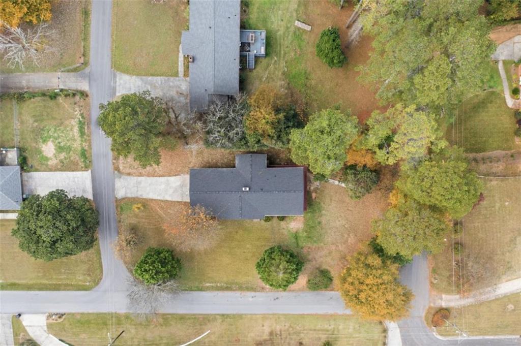 14 Mitchell Circle Southeast Rome, GA 30161 - Photo 11 of 39 an aerial view of a house with a garden