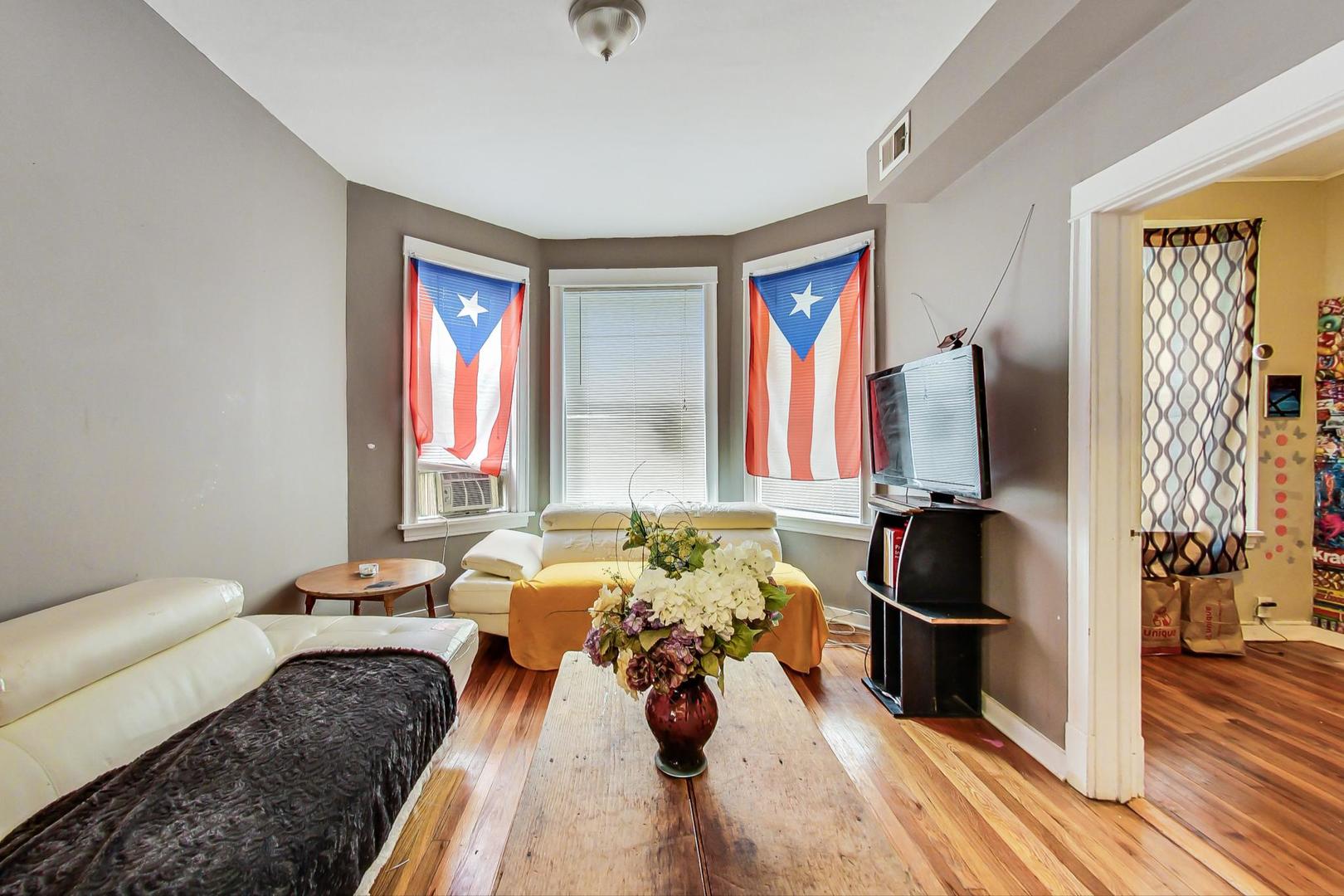 719 North Ridgeway Avenue Chicago, IL 60624 - Photo 35 of 58 a view of a livingroom with furniture and window
